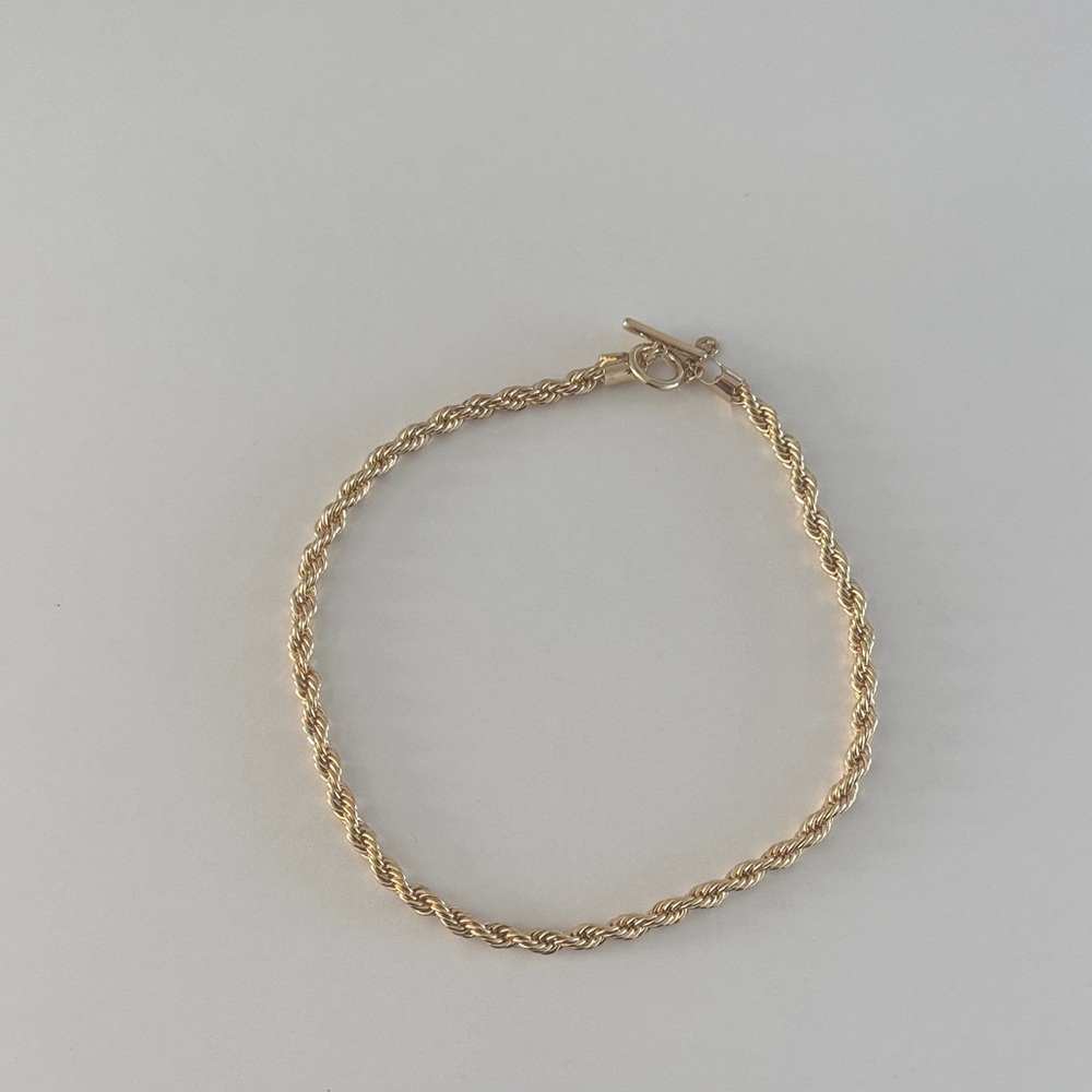 LOFT Gold Rope Chain Necklace